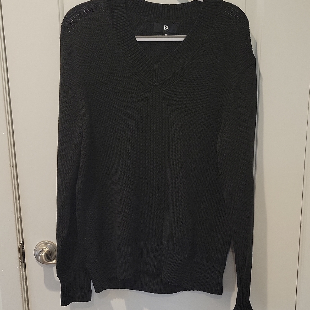 Banana Republic Men's Cotton Black Sweater Size M